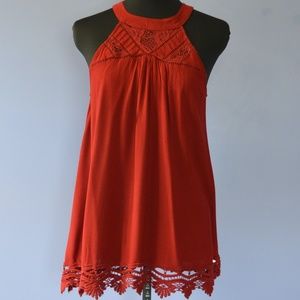 Xhilaration Crochet Tank